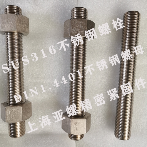 SUS316（06Cr17Ni12Mo2/S31608/1.4401）螺栓